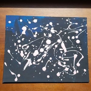 Hand Crafted Wall Art Constellation 2-  Acrylic Painting on Canvas Board